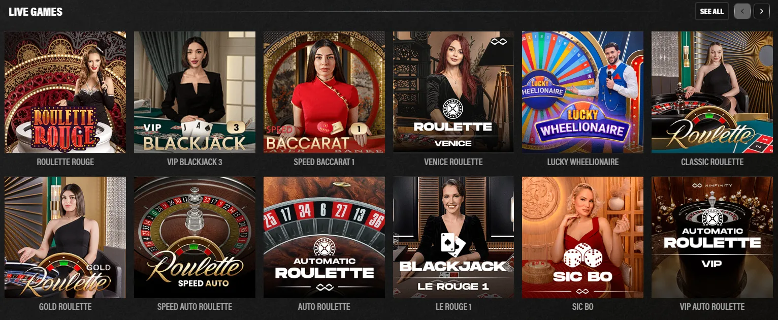 Le casino de Jokery entre deux matchs : slots, live casino et crash games